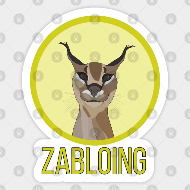 Zabloing Cat Meme Sticker by DiegoCarvalho